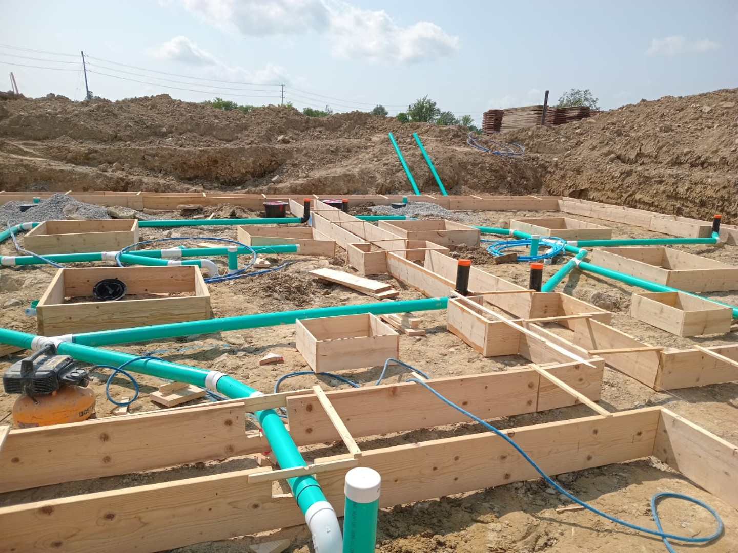 Drains and Slabs